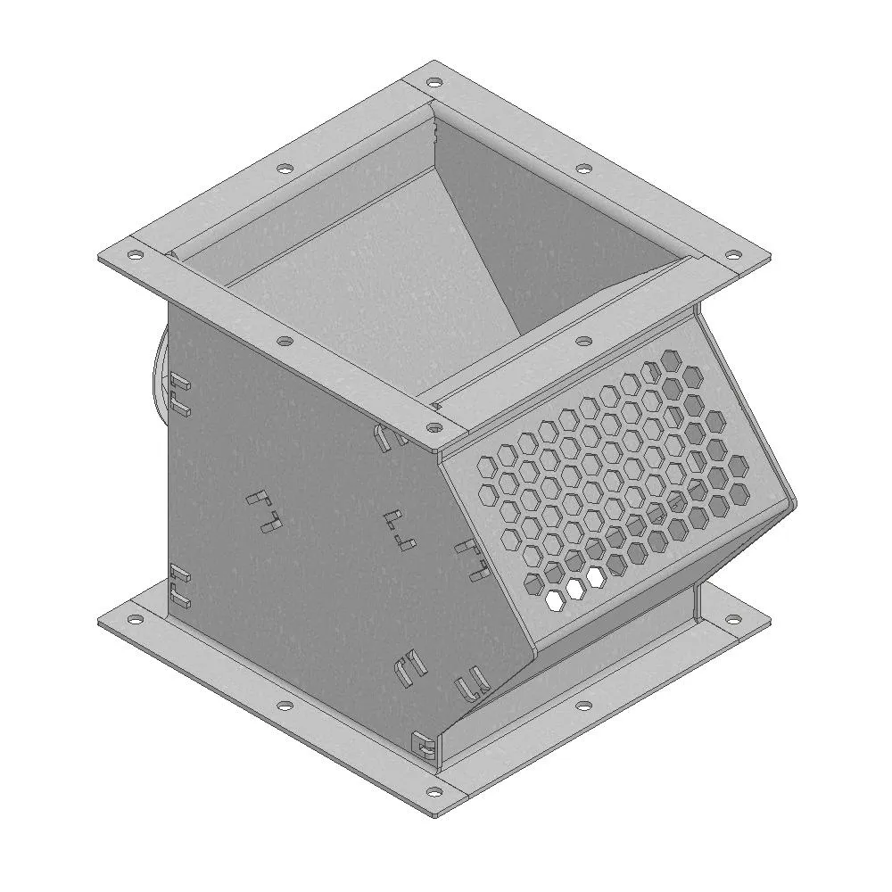 Szelelő tisztító (N400, Galvanizált)